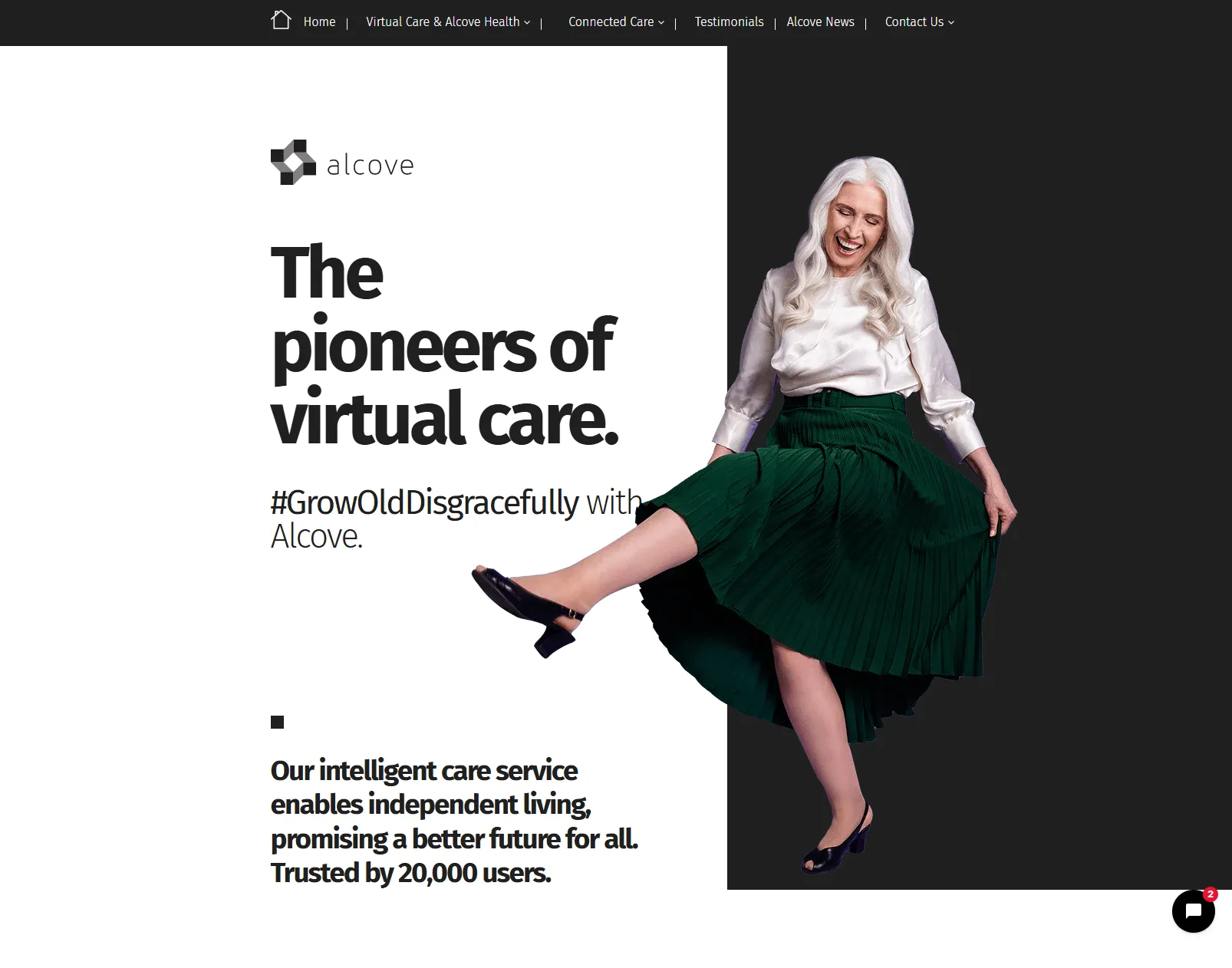 Your Alcove website preview